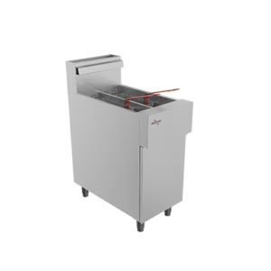FG25S GN - Fritadeira a Gás Split Zona Fria 2x12,5L Inox Milivolt GN Skymsen 120.000BTU