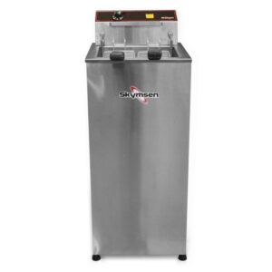 FZP - Fritadeira Elétrica Zona Fria 15L Inox de Piso Skymsen 5.000W 220V
